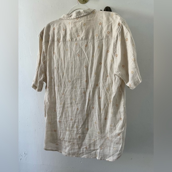 Madewell Linen Button Down Top - Picture 2 of 3